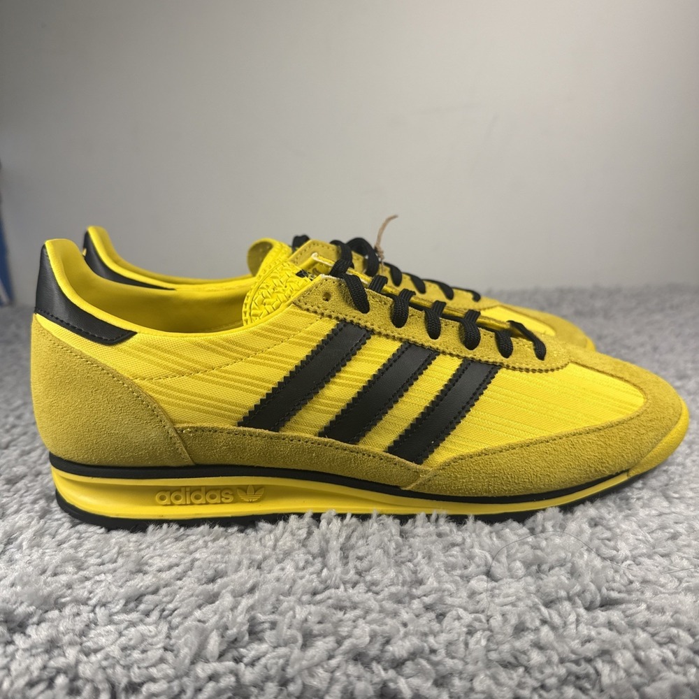 adidas SL72 OG Yellow Black Pinstripe JQ8316 Women's Size 9 New in Box